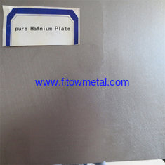 2017 Hafnium Plate, Hafnium Metal Plate, Hf Plate, Hf Metal Plate Grade: 99%, 99.6%, 99.9%