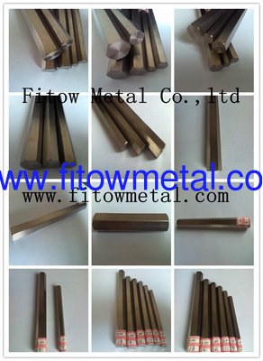 Round/flat/hexagon titanium rod and titanium bars ASTM B348 AMS 4928 for sale