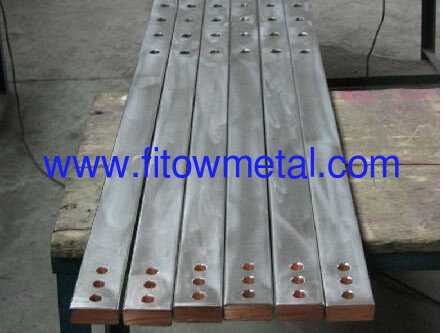 titti copper clad bars titanium clad copper plate and bar for industry gr2
