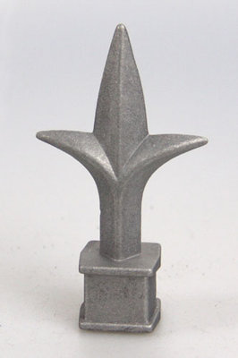 China Aluminum casting Fence finials and spearhead size 3/4&amp;quot; and 5/8&amp;quot; supplier