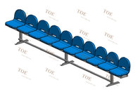 China factory easy remove temporary bleacher seating plastic bleacher seats
