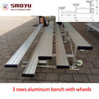 Made in China manufacture Outdoor aluminum bleachers factory