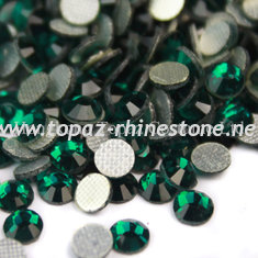 SS20 emerald DMC hot fix rhinestones MC Iron-on rhinestone machine cut stones
