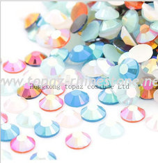 neon color resin rhinestones for nail art decoration