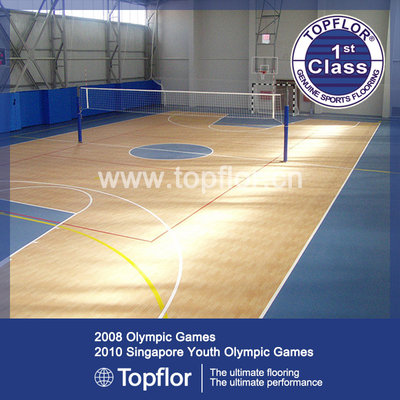 China High Quality PVC Vinyl Flooring for Sports supplier