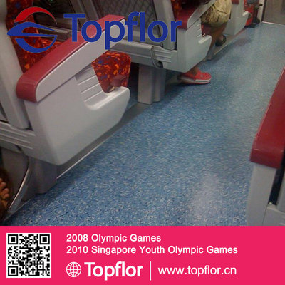 China Top Quality Waterproof Safety Commercial Transport PVC Flooring supplier