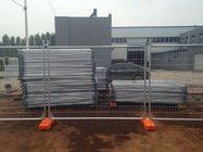 temporary fencing panels 42 microns hot dipped galvanized as4687-2007 standard 1800mm height ,2100mm NZ TIMARU