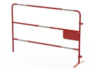 1000mm x 1490mm construction barriers fencing hot dipped galvanized powder coated red