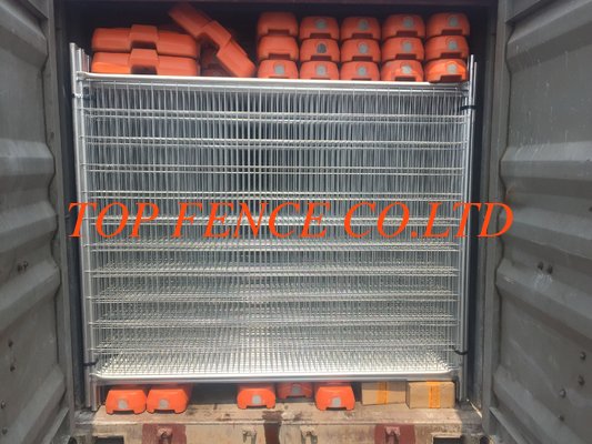 Australia Hot Dipped Galvanized Temporary Fence with Plastic Feet