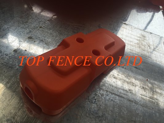 CBlow Molding and Injection Colorful Temporary Fence Feet/Removable Temporary Fence