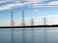 River Crossing Tower for transmission power