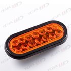 LED trailer 6" Oval Stop/Parking/Turn Signals/Tail Light amber