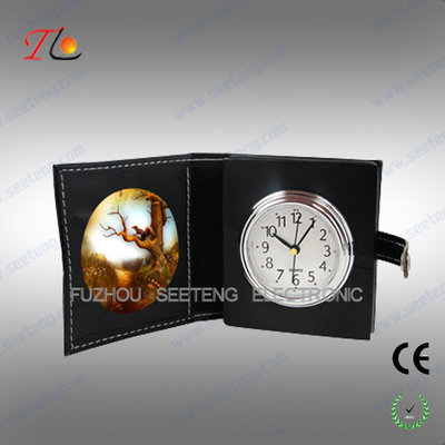 China Fashion Travel alarm Clock with Photo Frame for both retailing and promoting supplier