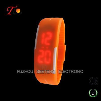 China 2015 new and hot colorful silicone led/digital gift watch for promotion supplier