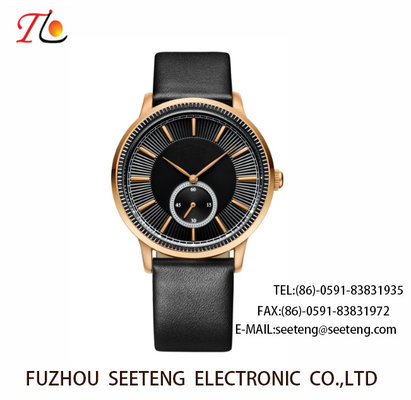 China QUARTZ WATCH PU STRAP COUPLE WATCH WITH EXQUISITE RELIEF supplier