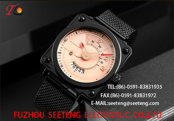 China WHOLESALE ALLOY STRAP AND  ALLOY CASE QUARTZ WATCHES  ROUND DIAL FASHION WATCH supplier