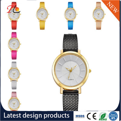 China Wholesale Plastic watch band  Alloy Round Case Ladies Quartz Watches fashion watch Multicolor watches supplier