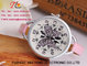 Colorful leather band butterfly customize dial fashion ladies watch supplier