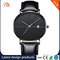 PU Leather Fashion Men Wrist Watch Quartz Watch PU Strap Circular Dial Fashion Watch supplier