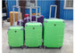 ABS Colorful Hard Case Spinner Luggage Sets With 4 Single Universal Wheel supplier