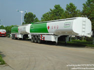 45000l carbon steel fuel tank 45000L oil tank truck trailer for africa  WhatsApp:8615271357675