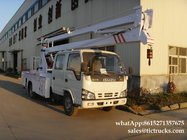 ISUZU aerial platform truck  14`18M   Folding Boom Japanese Aerial Platform Vehicle Customization  WhatsApp:861527135767