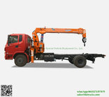 Custermizing 10 ton at 2m truck mounted crane SQ10S4 high quality 250 Kn.m telescopic boom truck WhatsApp:8615271357675