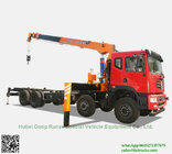 Custermizing 8x4 10 ton at 2m truck mounted crane SQ10S4 high quality 250 Kn.m telescopic boom truck  App:8615271357675
