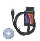 ELM327 V1.5 Scanner Software USB Plastic with FT232RL Chip