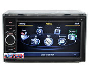 Universal6.2inch Universal 2 Din Car Stereo GPS Navigation Multimedia DVD Player Headunit