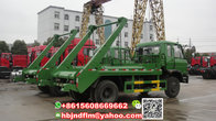 China Supplier offer 8ton 4x2 drive 190hp Swing Arm Waste Collector Truck sell to Philippines