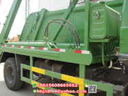 China Supplier offer 8ton 4x2 drive 190hp Swing Arm Waste Collector Truck sell to Philippines