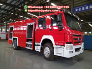 Sinotruck 4x2 fire truck 8ton sell Thailand