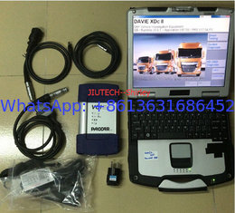 China daf truck diagnostic equipment, DAF VCI-560 MUX/PACCAR diagnostic kit +Panasonic cf30 Laptop DAF Truck Diagnosis Scanner supplier