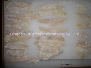 Dry salted China local Pacific cod migas 48-52% skinless PBO 2x5kg/ctn
