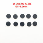 365nm UV Pass Filter Diameter 8x1.0mm ZWB2 UG1 U-360 Ultraviolet Bandpass Glass