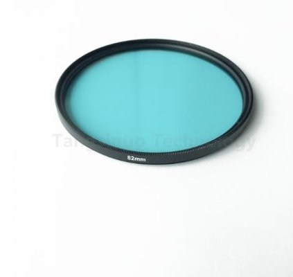 82mm IR Cut Filter BG39 Blue Optical Glass Used for camera color correction to eliminate the red light
