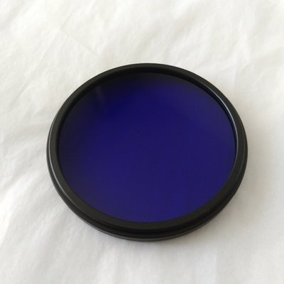 52mm UV IR Pass Camera Filter with ring ZB2 BG3 380nm Dual Bandpass Violet Blue GLass