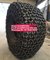 Komatsu WA600-6 wheel loader tyre chains 35/65-33 from China manufacturer