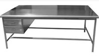 Stainless steel work bench with drawer