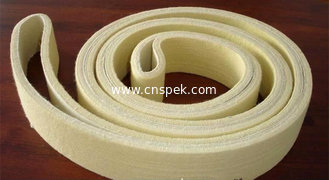 China Hot Sale Endless Nomex Conveyor Felt Belt Working Function In Aluminum Industey supplier