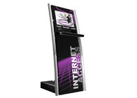 Internet Access 15 - 22 inch Ticketing / card printing / bill payment Free Standing Kiosk