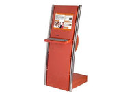 Thin Card Printing, Ticketing Internet Access Free Standing Kiosk With Keyboard