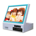 Touch Screen Self Service Digita Photo Countertop Kiosk For Printing / Download
