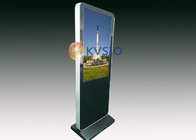 Touch Screen Digital Signage Kiosk Waterproof For Outdoor , Standing