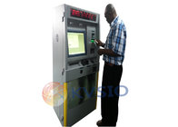 Waterproof Bill Payment / Ticketing Kiosk , Cash And Coin Change