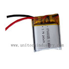 Small size li-polymer battery pack 602025 3.7V 240mAh custom battery