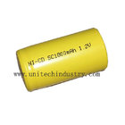 Best price Flat top Rechargeable 1.2V NI-CD SC1800 nicd battery