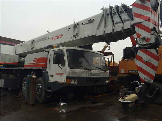 160 Ton Heavy Truck Crane in China QUY160 Used Zoomlion Crane For Sale , Five Section Boom Crane