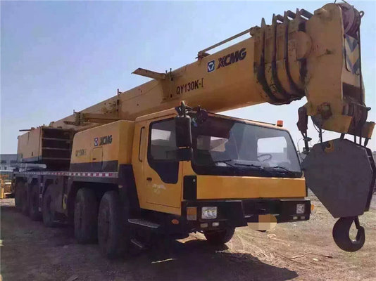 QY100K 100 Ton Lifting Wheel Used XCMG Crane For Sale , Hydrauli Truck Crane of China
